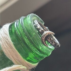 James Avery Silver Moon and Stars Ring